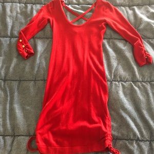 Mini cross cross dress